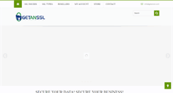 Desktop Screenshot of getanssl.com